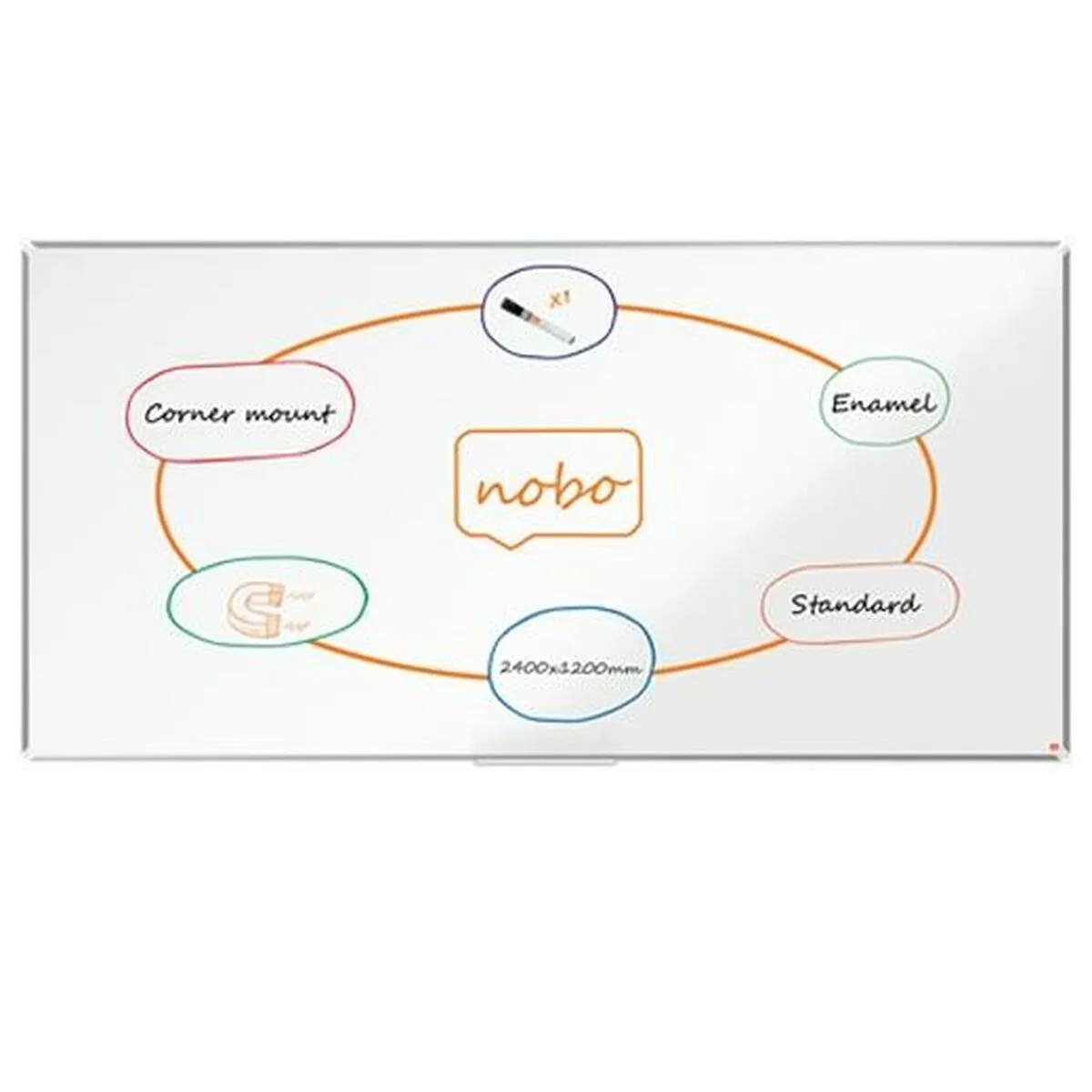 Tableau magnetique nobo premium plus blanc aluminium 240 x 120 cm m090010473 Tableau magnetique nobo premium plus blanc aluminium 240 x 120 cm m090010473. Bienvenue dans la famille Diaytar. Ici, on ne parle pas de clients, mais de co-créateurs d'un quotidien meilleur.