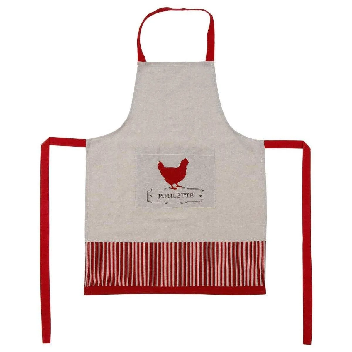 Tablier avec poche atmosphera poulette beige coton 60 x 80 cm s790892868. Avec Diaytar, redécouvrez le plaisir de l'achat en ligne grâce à une approche humaine des produits et de la curation