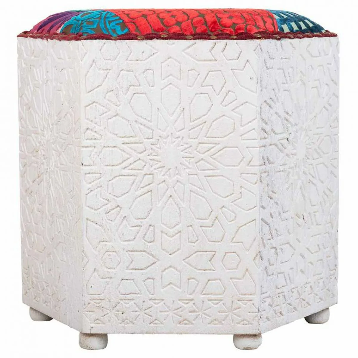 Tabouret alexandra house living blanc bois de manguier 46 x 41 x 46 cm d163200251. Explorez sans limite l'offre Diaytar : des milliers de produits pour satisfaire votre soif de nouveauté et de qualité