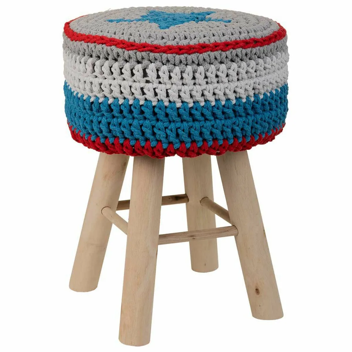 Tabouret alexandra house living bleu bambou pin eponge bois mdf 32 x 44 x 32 cm d163212694. Diaytar, le nom qui garantit que chaque produit, du plus technologique au plus basique, a été choisi avec goût et exigence