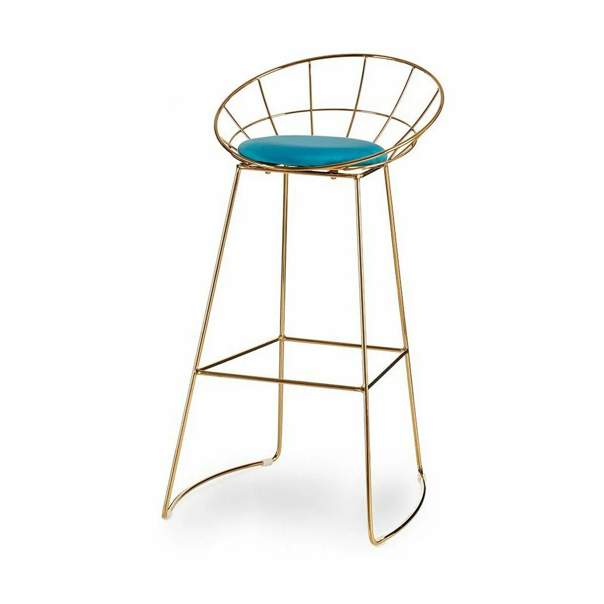 Tabouret bleu dore fer 51 x 94 x 52 cm 2 unites s362633177. Diaytar, le curateur de votre style de vie moderne, à travers une offre généraliste constamment renouvelée et actualisée