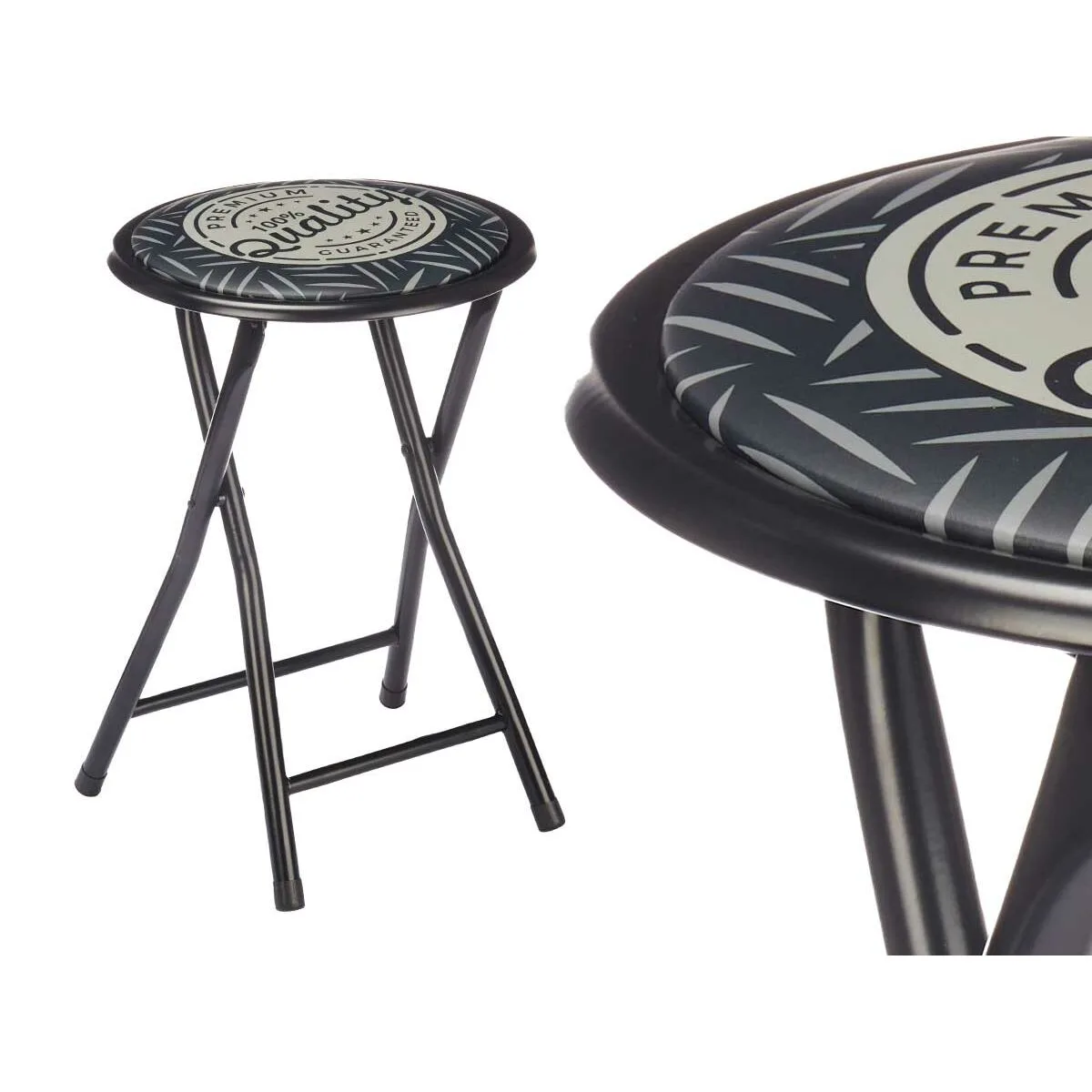 Tabouret pliant quality noir gris pvc metal 30 x 30 x 45 cm 10 unites s362922225. Diaytar c'est bien plus qu'une boutique en ligne : c'est un concept où chaque produit, de l'électronique à la décoration, raconte une histoire
