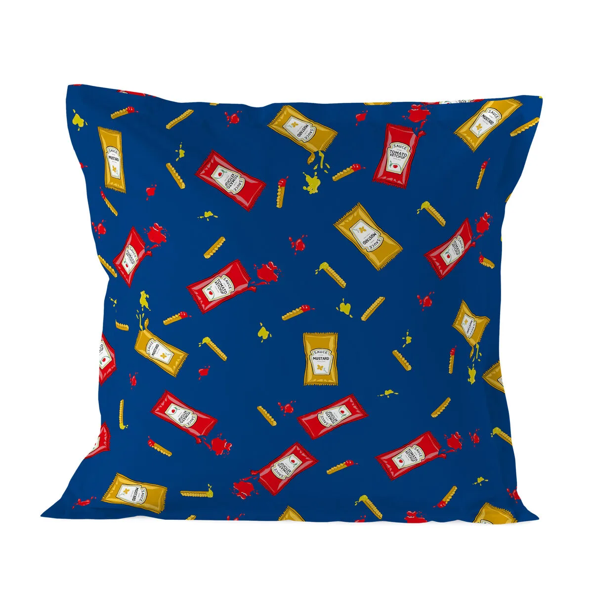 Taie d oreiller happyfriday baleno teen blue hotdog multicouleur 60 x 60 cm d160930793. Votre foyer mérite le style et le confort des produits Diaytar Home.