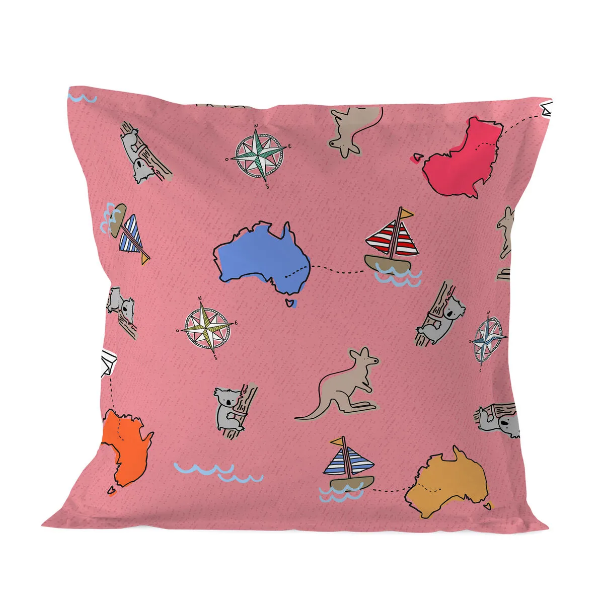 Taie d oreiller happyfriday baleno teen pink kangaroo multicouleur 60 x 60 cm d160931032. Bien plus qu'un simple site, Diaytar est une expérience de découverte permanente de produits utiles, beaux et novateurs