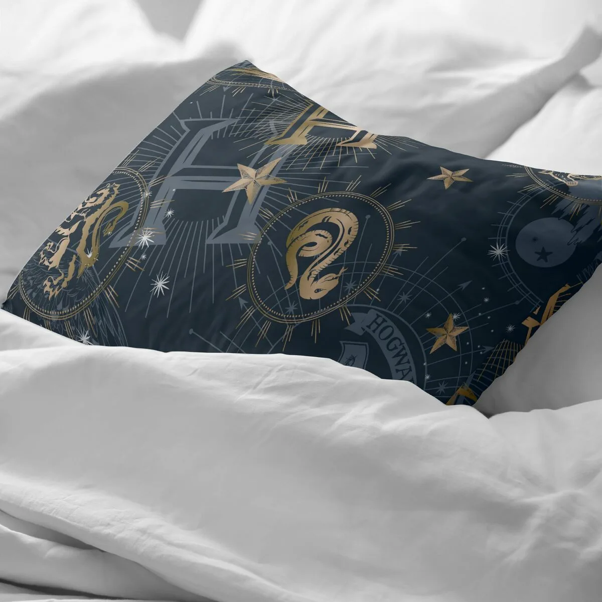 Taie d oreiller harry potter multicouleur ambre dore 175 fils 45 x 110 cm 100 coton s981350843. Du salon à la chambre, Diaytar habille votre intérieur avec élégance.