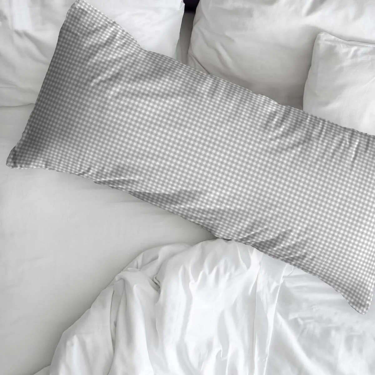 Taie d oreiller kids cotton vichy gris 45 x 125 cm s981358614. Bienvenue sur Diaytar, la plateforme qui a réussi le pari de rendre le shopping généraliste aussi excitant que la mode.