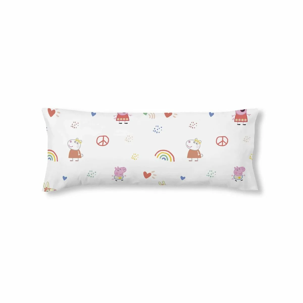 Taie d oreiller peppa pig peace multicouleur 45 x 110 cm s980053038. L'art de vivre à la française s'exprime dans notre collection maison Diaytar.