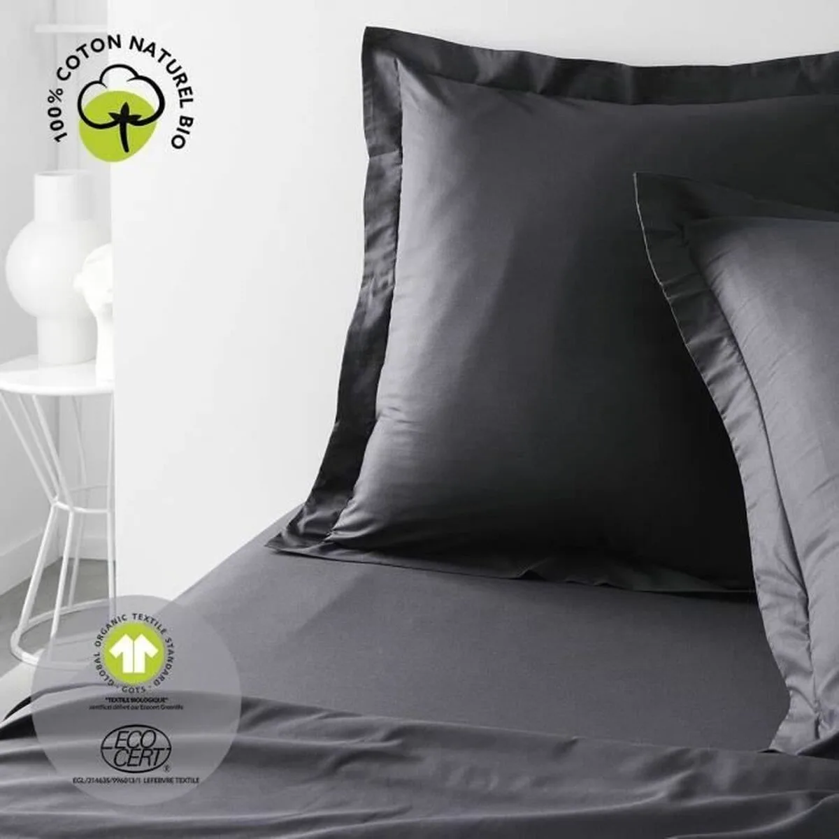 Taie d oreiller today noir 63 x 63 cm s7101871528. Bienvenue chez Diaytar, où l'élégance rencontre l'innovation avec nos produits électroniques dernier cri et nos créations maison exclusives