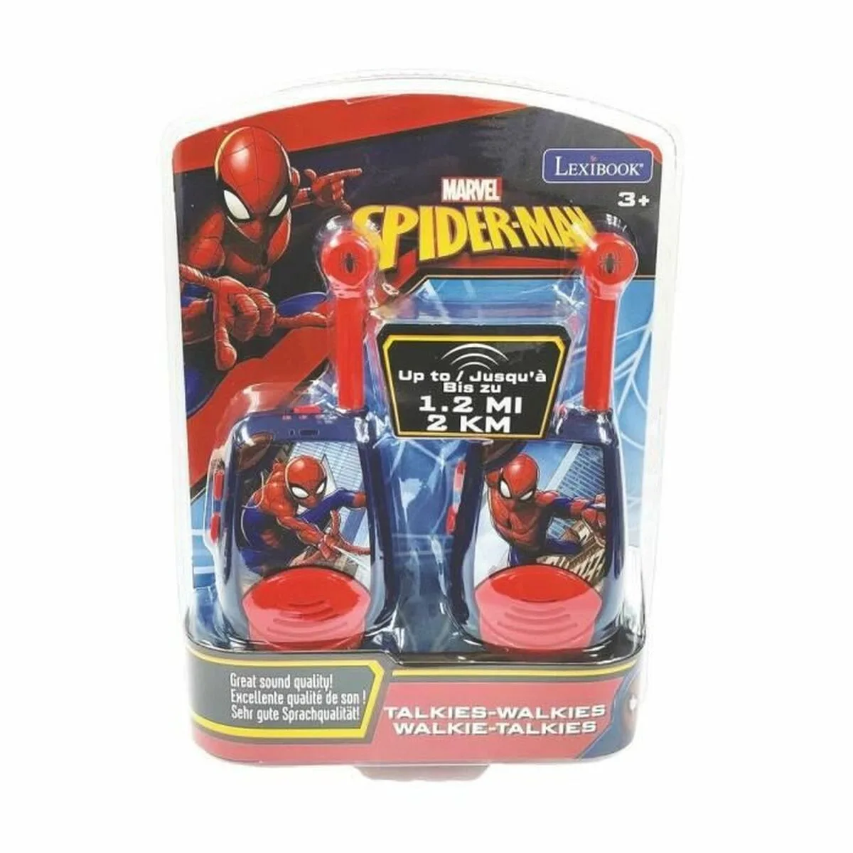 Talkie walkie lexibook spider man s715602555. Diaytar s'engage : derrière chaque produit se cache une promesse de qualité, de durabilité et de satisfaction.