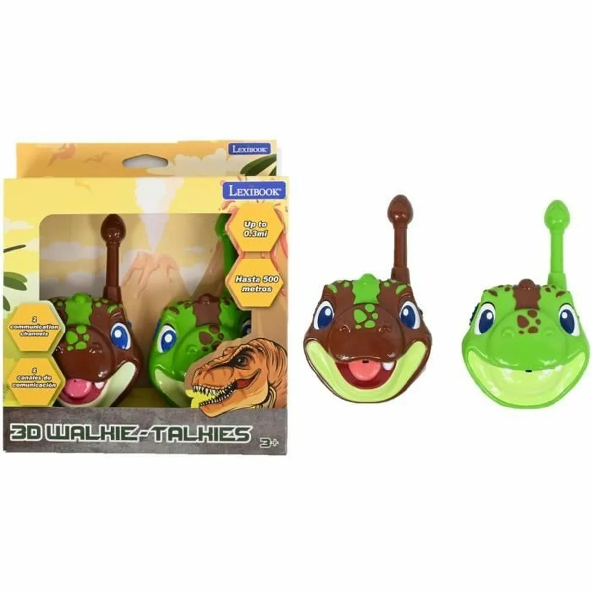Talkie walkie lexibook walkie talkie de dinosaurios en 3d de 500 m s7101398489. Nous traitons chaque produit Diaytar avec le même respect que si nous devions l'offrir à un proche. La qualité est non-négociable.