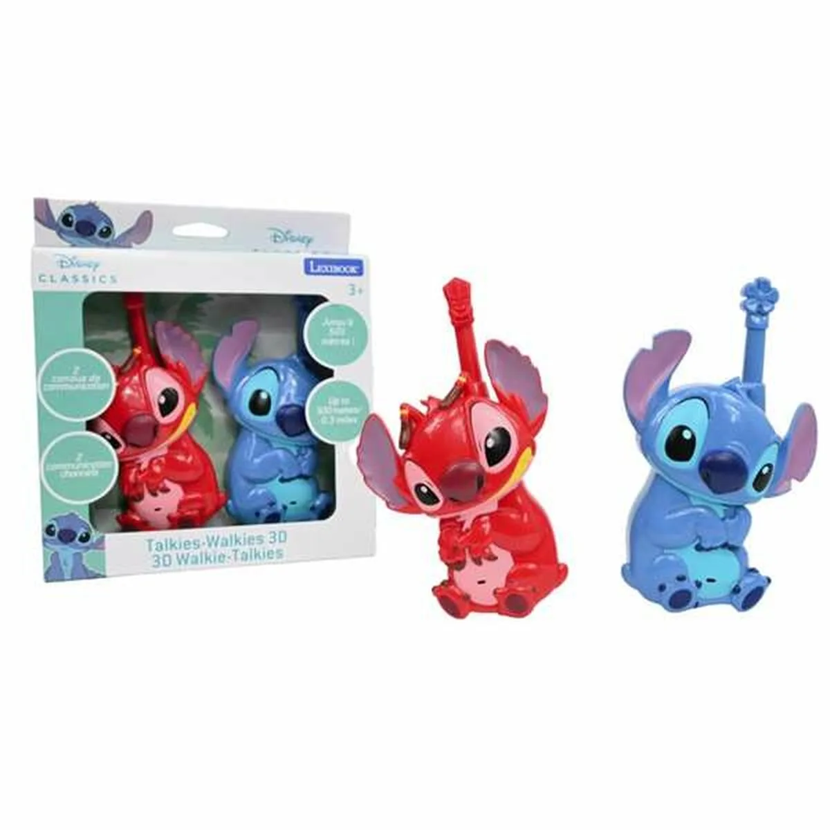 Talkie walkie stitch lexibook 3d s245494199. Nous croyons en la magie des objets. Chez Diaytar, chaque produit a le pouvoir de transformer une routine en moment précieux.