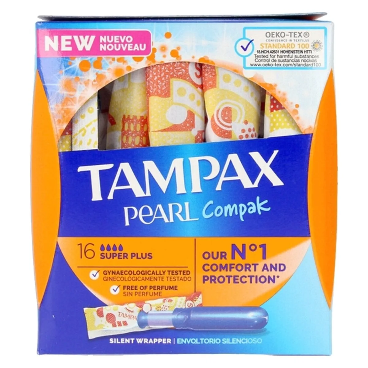 Tampon super plus pearl compak tampax tampax pearl compak 16 unites s057450817. Bienvenue chez Diaytar - Votre destination shopping pour tous vos besoins du quotidien !
