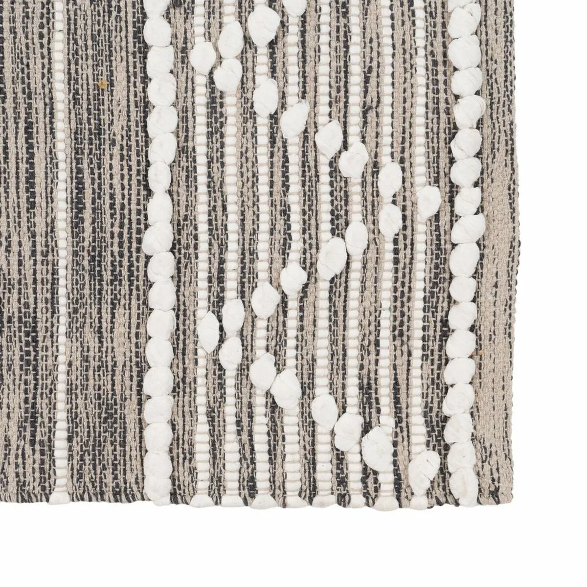 Tapis blanc gris 60 coton 40 polyester 80 x 150 cm s880460431. Exprimez votre personnalité avec les accessoires tendance de Diaytar.