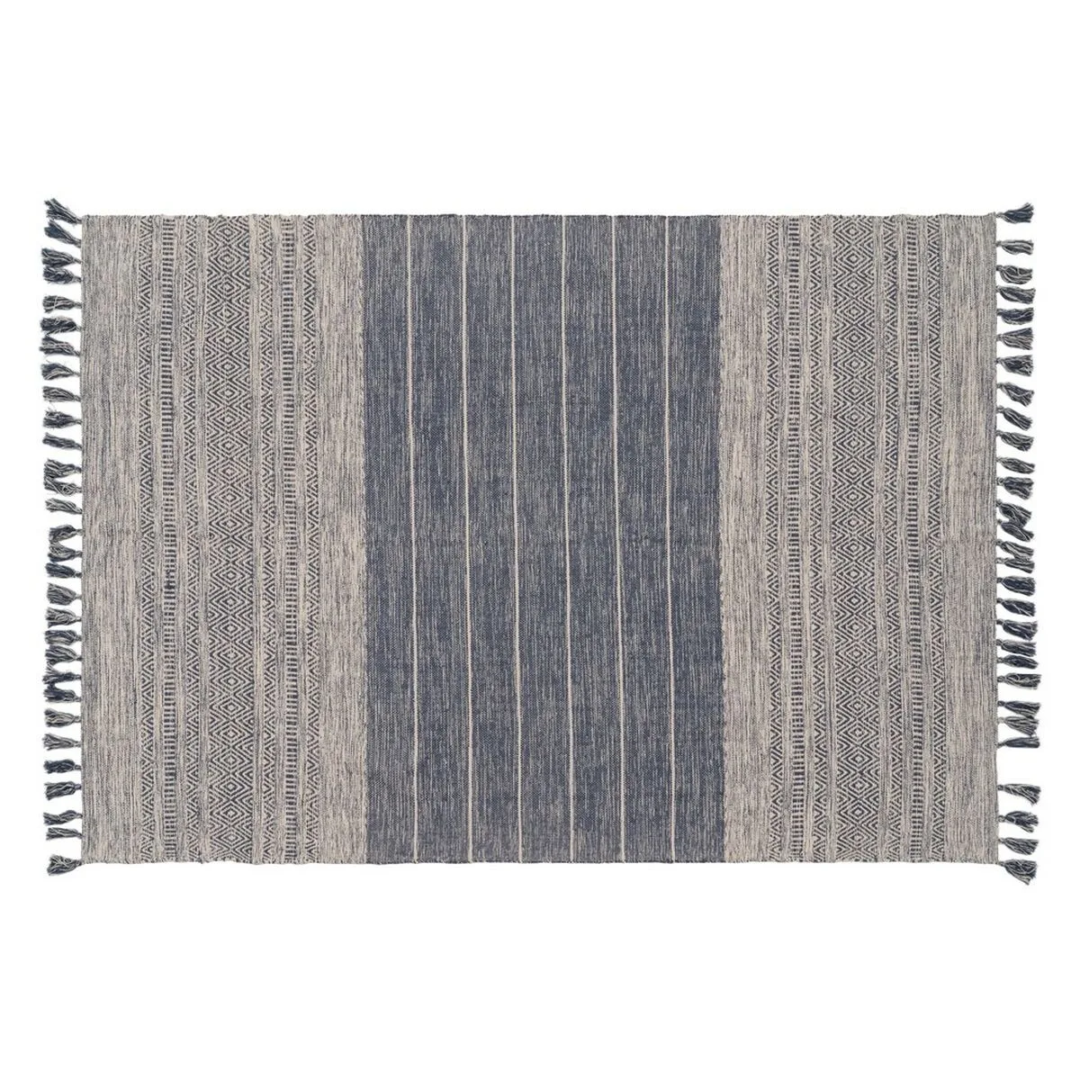 Tapis bleu blanc 70 coton 30 polyester 160 x 230 cm s880451339. Diaytar, c'est le sismographe des tendances : nous captons les vibrations du marché pour vous offrir le meilleur.
