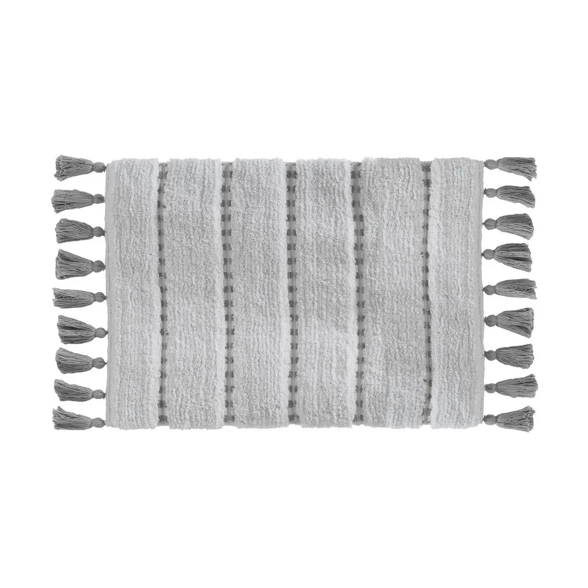 Tapis de bain 5five simply smart gris coton 50 x 75 cm s790987863. L'art de vivre à la française s'exprime dans notre collection maison Diaytar.