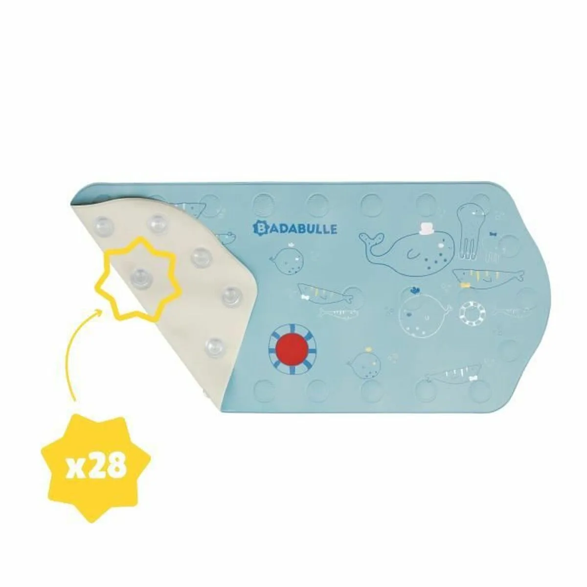 Tapis de bain badabulle b023014 91 cm bleu pvc s715099334. Diaytar a fait le pari de la transparence : nous vous disons tout sur l'origine et la conception de nos produits.