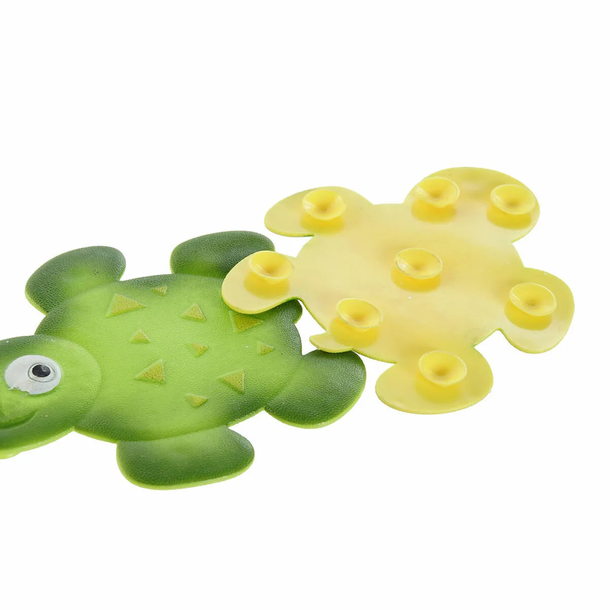 Tapis de bain dkd home decor 11 5 x 1 x 10 cm vert jaune enfant tortue pvc 10 cm 2 unites s302561636. Diaytar : Votre portail vers un monde de produits où la frontière entre l'essentiel et le superflu devient délicieusement floue