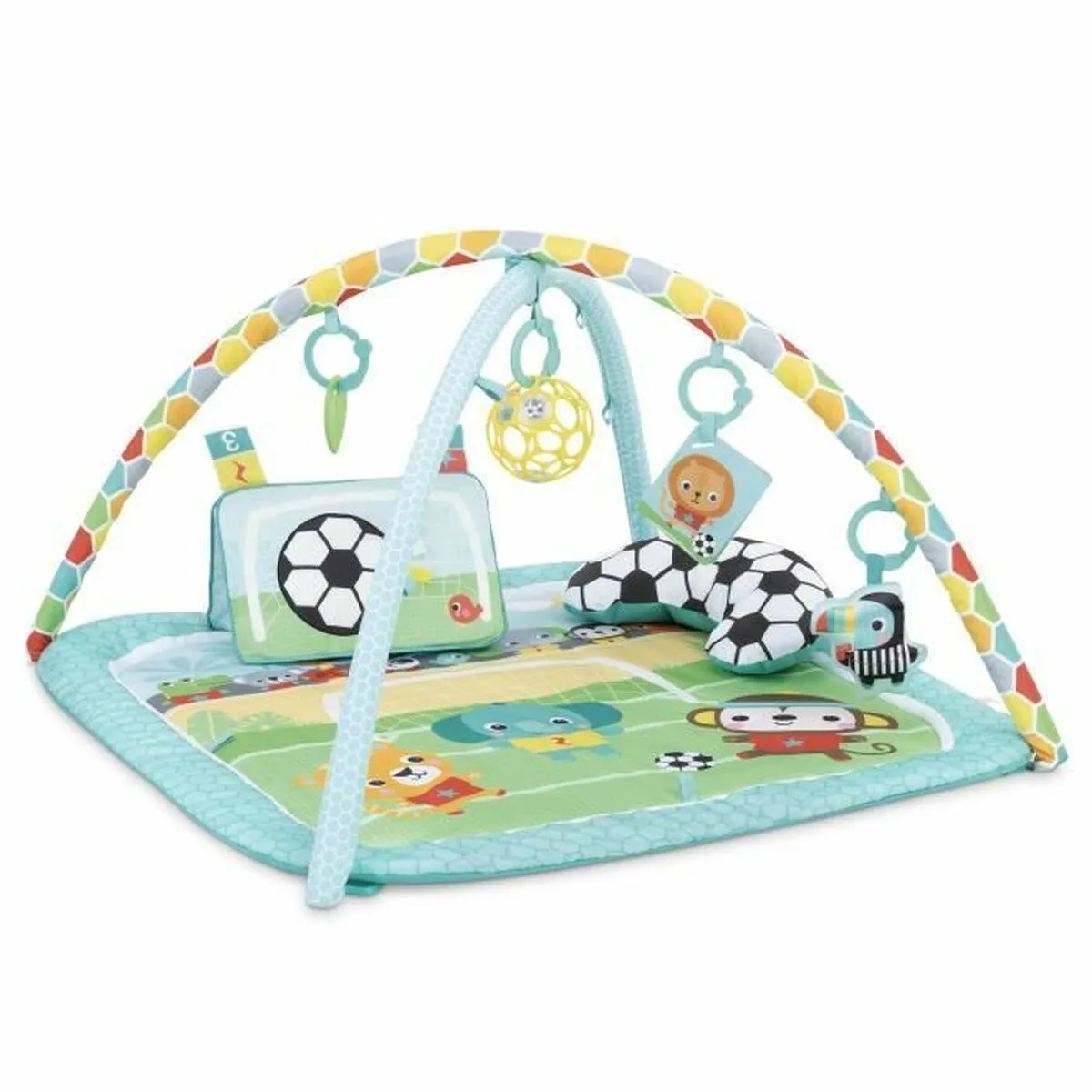Tapis de jeu bright starts tissu plastique s7101141797. Diaytar s'engage à vous proposer une expérience shopping unique avec des produits généraux innovants, tendance et toujours à prix attractifs