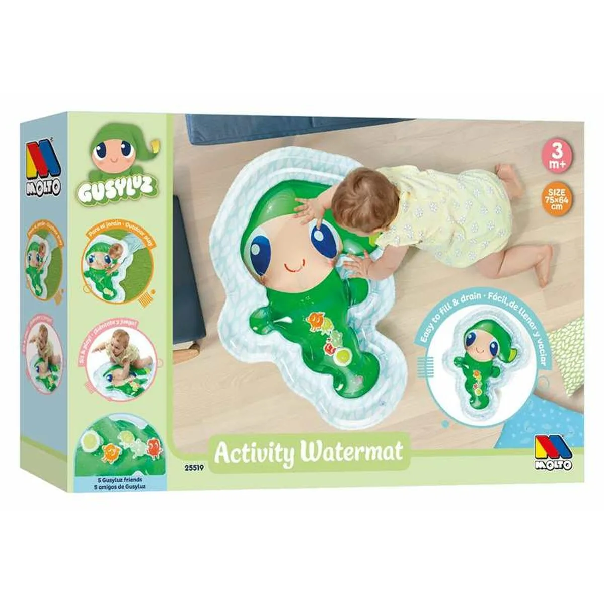 Tapis de jeu molto activity watermat s245668395. Diaytar s'engage à vous proposer une expérience shopping unique avec des produits généraux innovants, tendance et toujours à prix attractifs