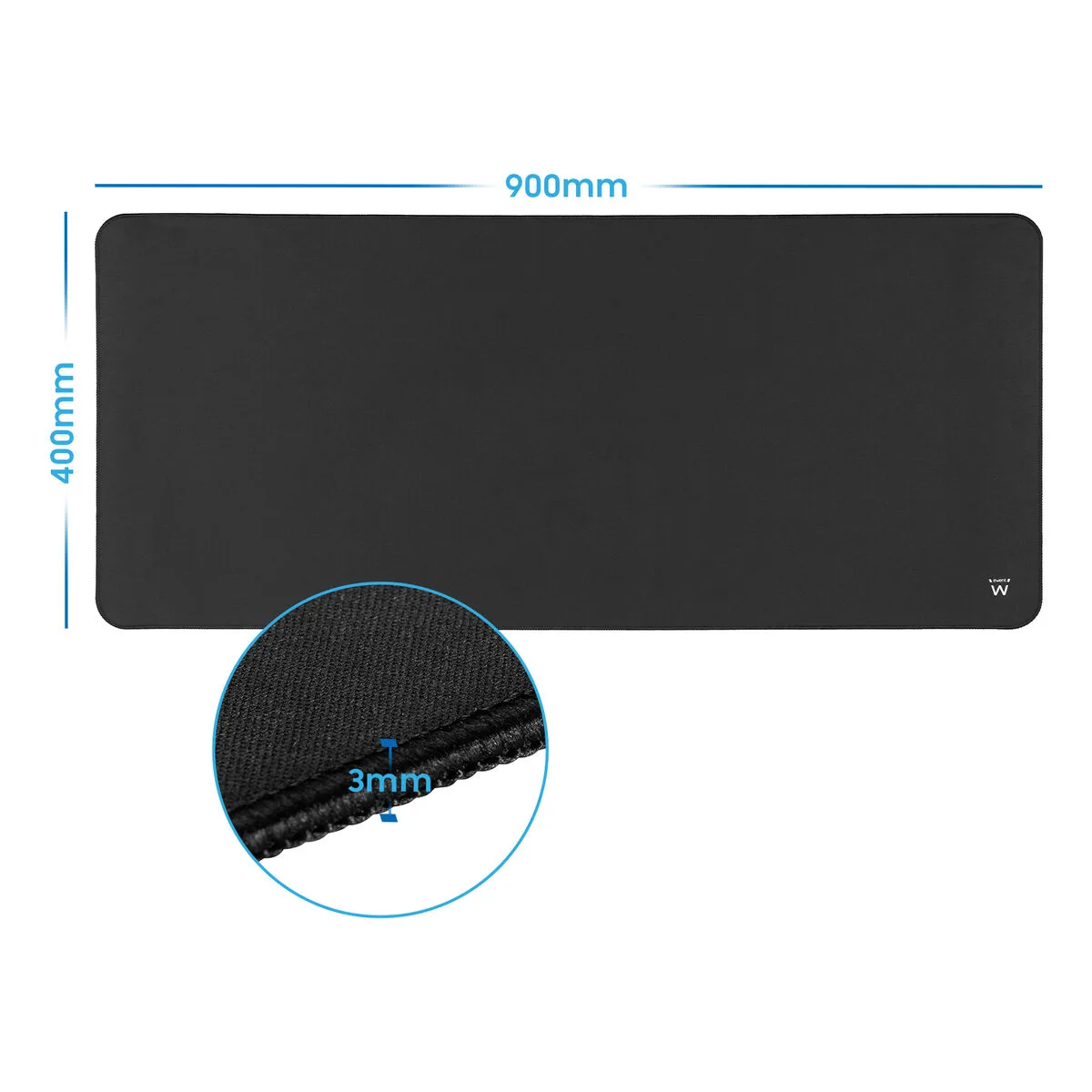 Tapis de souris ewent ew3182 noir s563117173. Créez votre look signature avec les pièces mode sélectionnées par Diaytar.