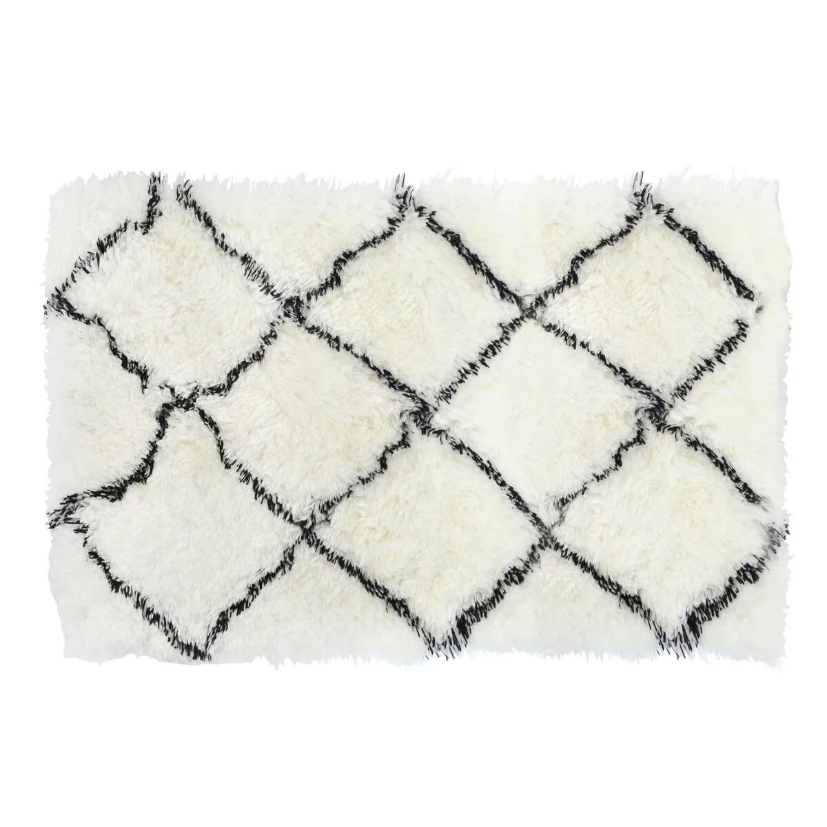 Tapis dkd home decor 120 x 180 x 5 cm polyester blanc losanges s304502933. Re-découvrez le plaisir de shopper en ligne avec Diaytar et sa multitude de produits triés sur le volet pour vous