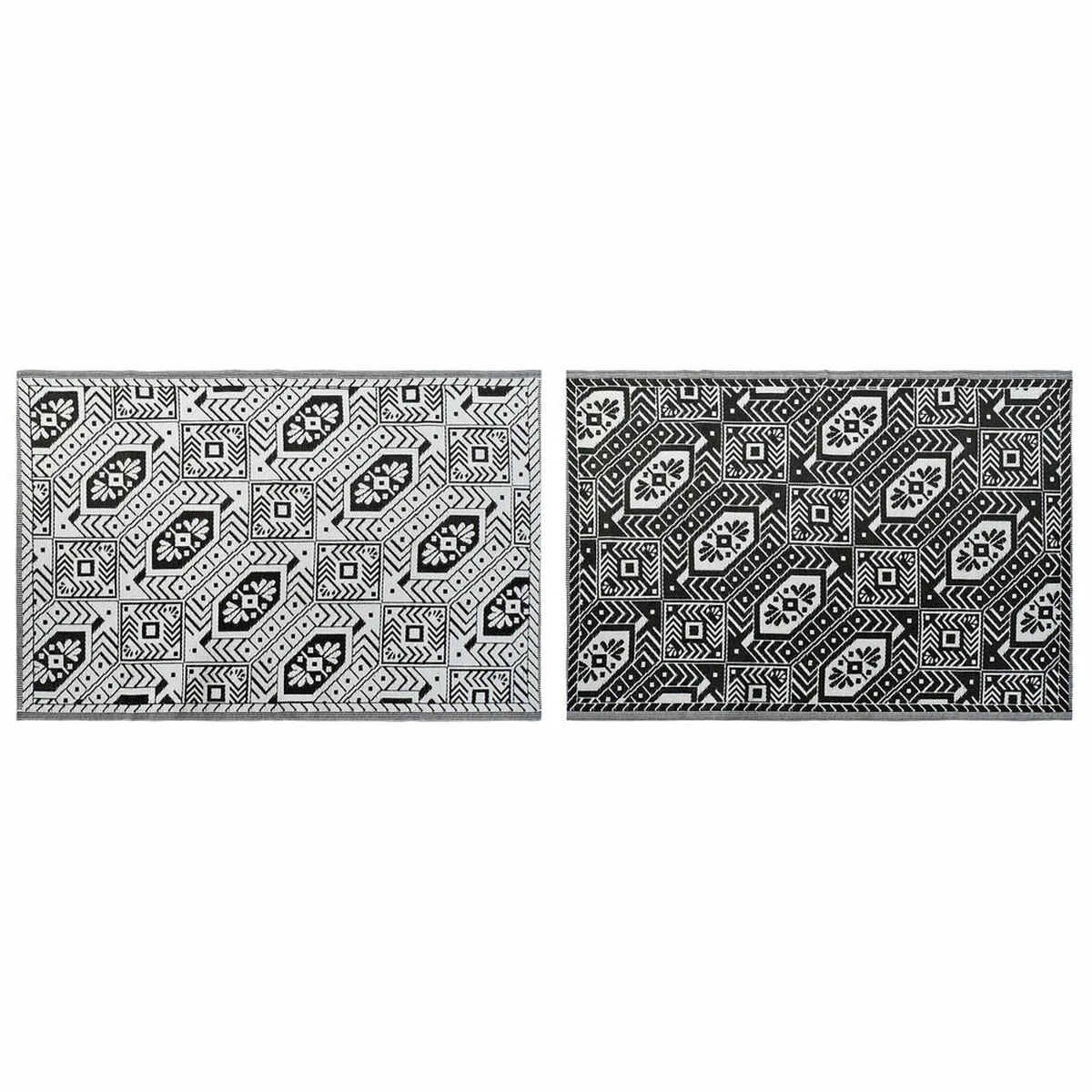 Tapis dkd home decor blanc noir ethnique 2 unites 150 x 210 cm s303809448. Pour les esprits curieux et exigeants, Diaytar est la source intarissable de produits rares et ingénieux.