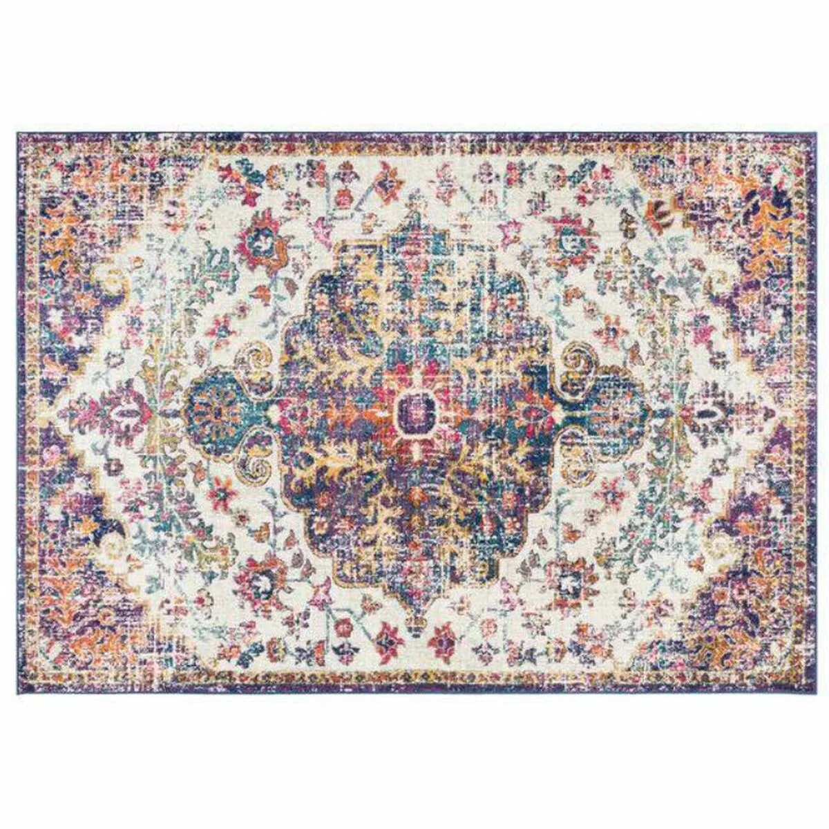 Tapis dkd home decor coton multicouleur chenille 120 x 180 x 1 cm s302732538. Transformez votre intérieur avec les produits déco Diaytar !