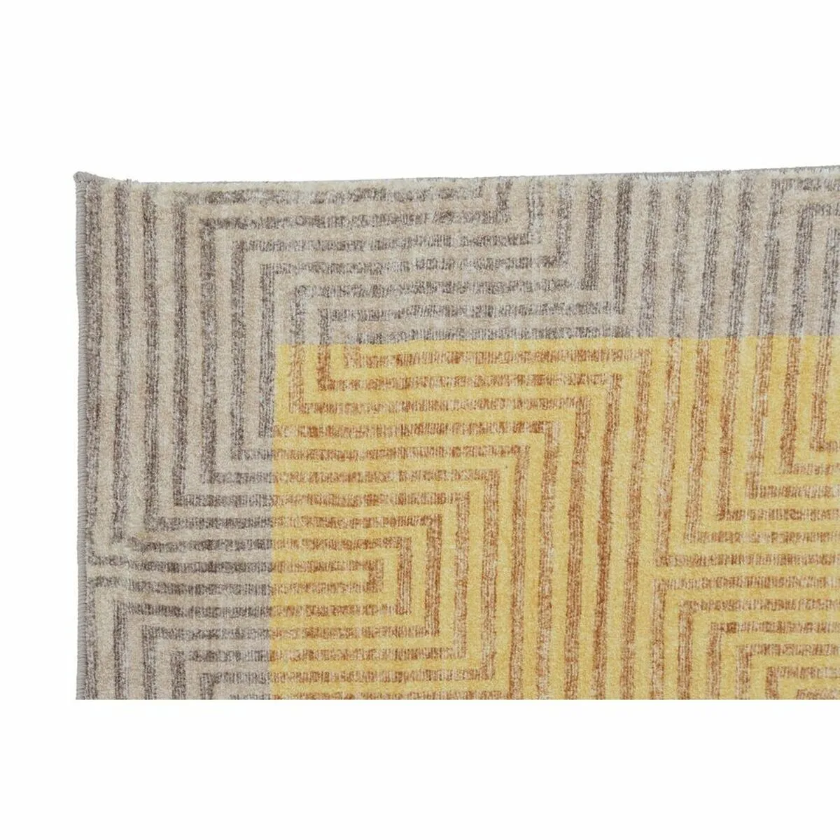 Tapis dkd home decor jaune marron clair 120 x 180 x 0 7 cm s303837160. Diaytar Fashion : Soyez à la pointe de la mode avec nos collections exclusives.