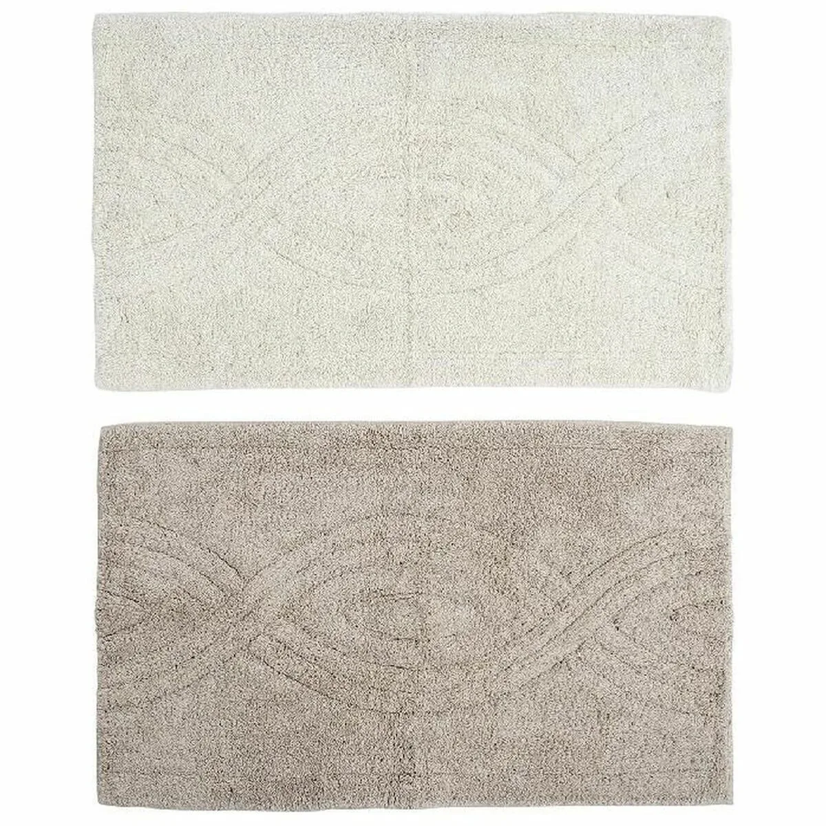 Tapis dkd home decor marron beige coton 2 pcs 80 x 50 x 2 cm s302721913. Notre équipe chez Diaytar est votre équipe de choc, dévouée à débusquer les produits qui méritent votre attention.