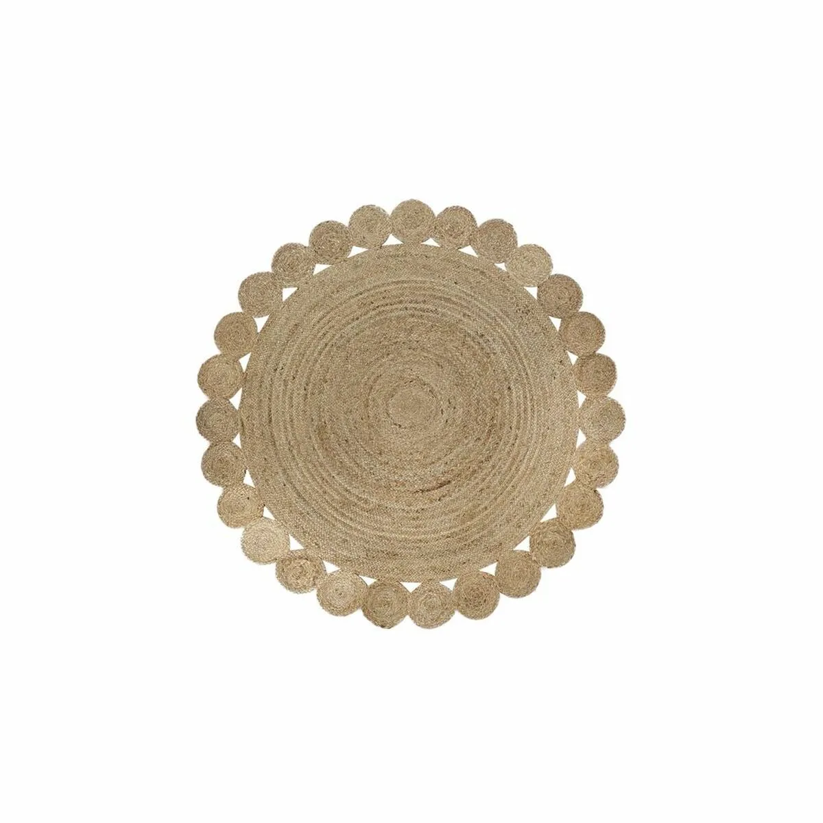 Tapis dkd home decor marron naturel 150 x 150 x 1 cm s303826413. Diaytar, le trait d'union entre vos besoins pratiques et vos aspirations esthétiques, à travers une offre généraliste pointue