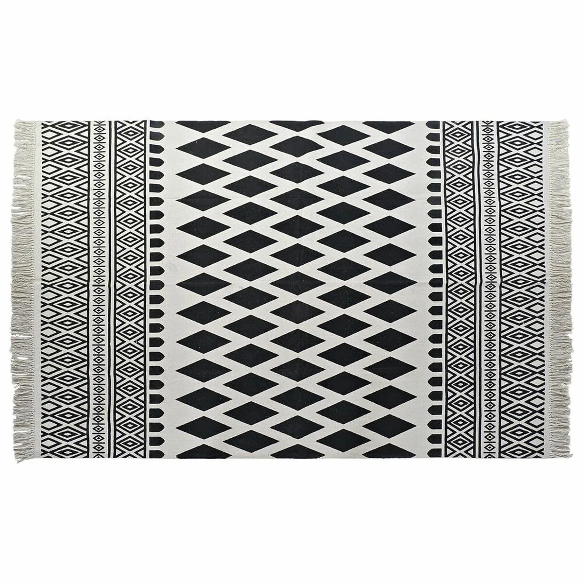 Tapis dkd home decor noir blanc 160 x 250 x 0 7 cm s303814398. Diaytar, une destination où l'on vient pour un produit précis et où l'on reste pour l'étendue et la qualité de l'offre