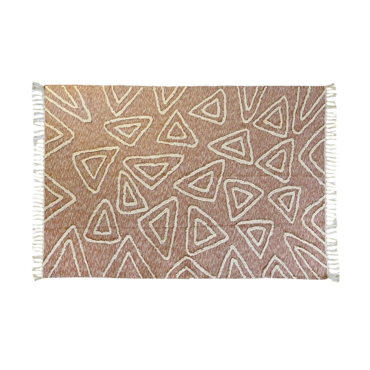 Tapis dkd home decor rose terre cuite blanc frange urbaine 160 x 230 x 1 cm s304505595. Diaytar, c'est votre partenaire de confiance pour construire un quotidien plus fluide, plus beau, et plus inspirant.