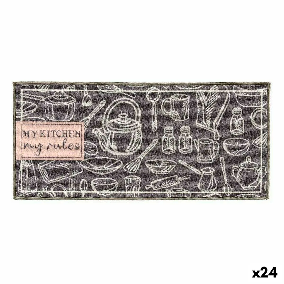 Tapis kinvara my kitchen gris 40 x 90 cm polyvalents 24 unites s362575984. Notre ambition pour Diaytar : devenir le réflexe numéro 1 lorsque vous pensez 'produit génial'.