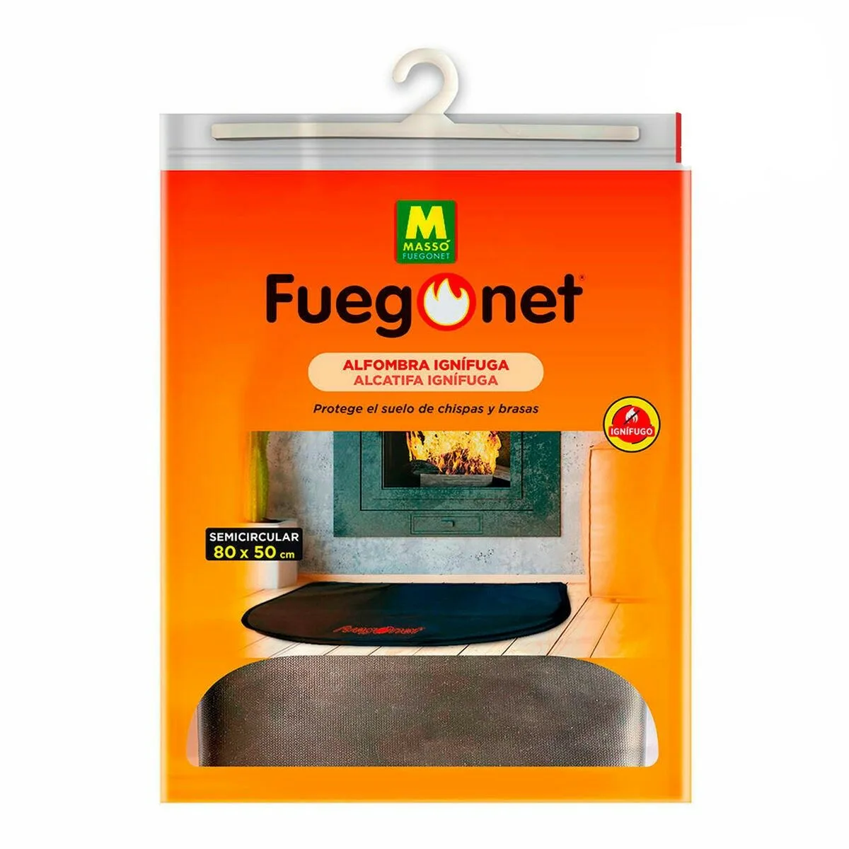 Tapis masso anti feu demi cercle 80 x 50 cm s791043016. Diaytar Fashion : Soyez à la pointe de la mode avec nos collections exclusives.