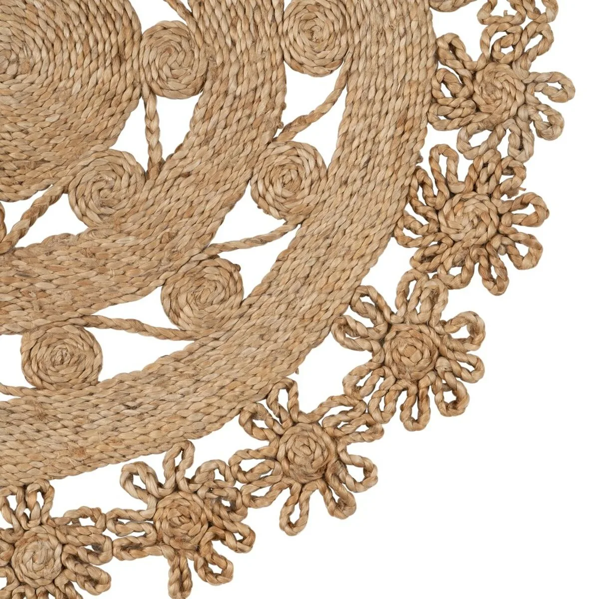 Tapis naturel jute 120 x 120 cm s880201232. La boutique en ligne Diaytar, un terrain de jeu infini pour tous ceux qui aiment découvrir des produits utiles et beaux