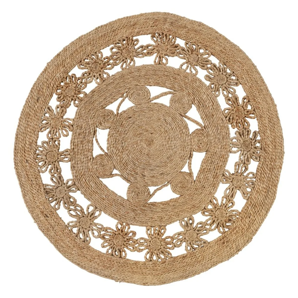 Tapis naturel jute 120 x 120 cm s880201382. Notre raison d'être : vous faire économiser le plus précieux des resources : votre temps. Bienvenue sur Diaytar, les produits triés sur le volet.