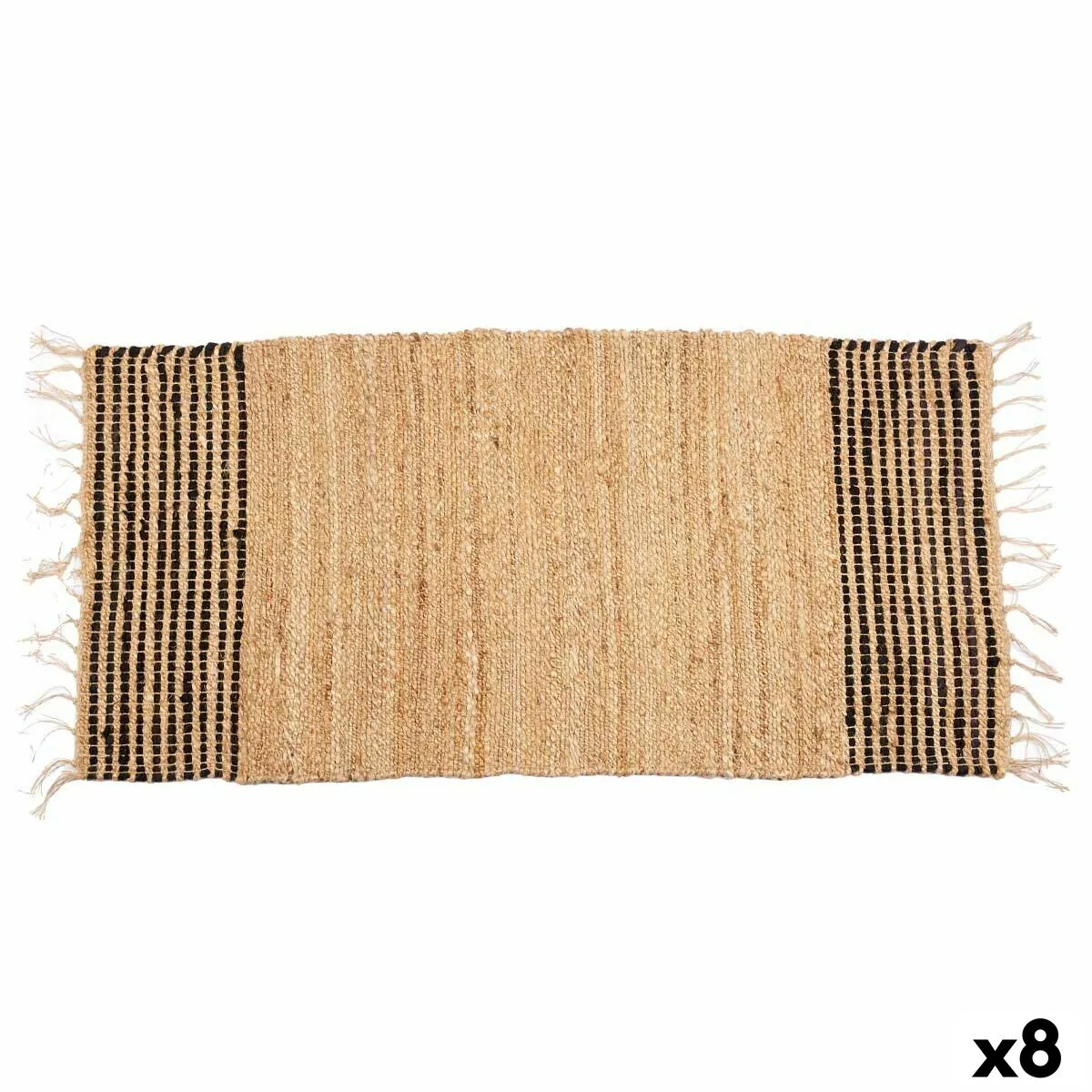 Tapis noir naturel rayures 70 x 1 x 140 cm 8 unites s363198773. Re-découvrez le plaisir de shopper en ligne avec Diaytar et sa multitude de produits triés sur le volet pour vous
