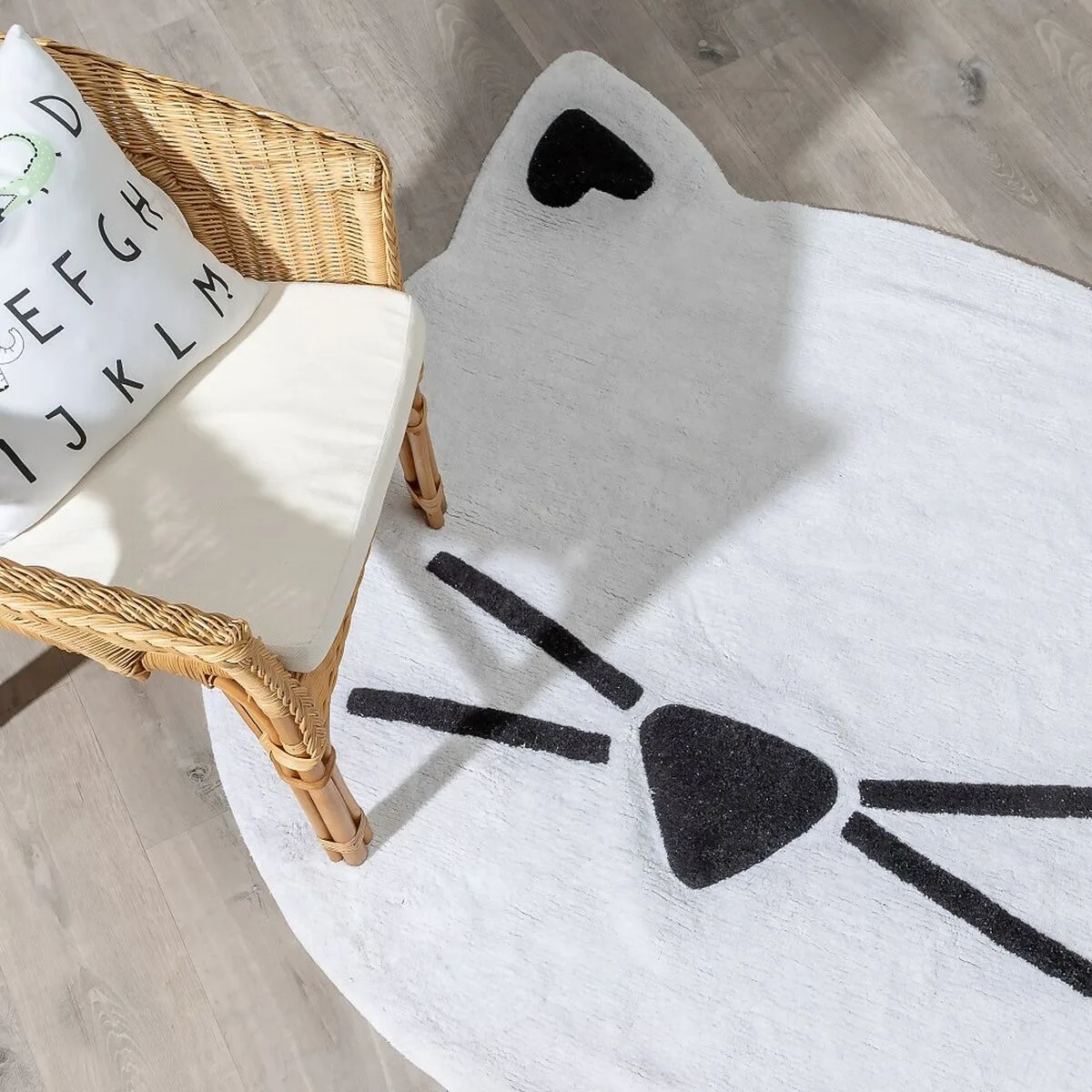 Tapis pour enfant 100 coton chat 150 cm 150 x 150 x 1 cm s880303315. Avec Diaytar, faites le plein d'idées et de produits ingénieux pour toutes les pièces de votre maison et tous les aspects de votre vie