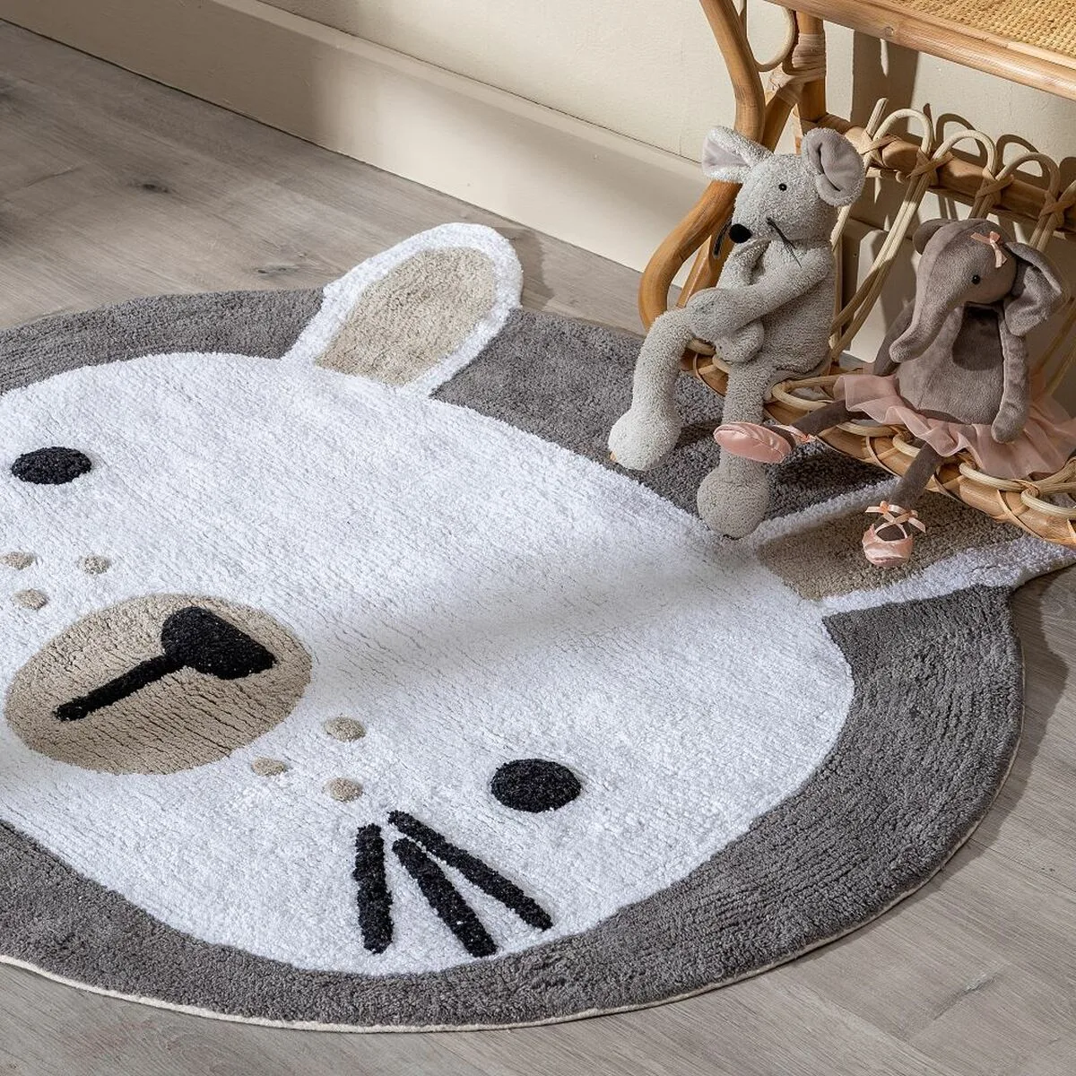 Tapis pour enfant 100 coton lapin 100 cm 100 x 100 x 1 cm s880303670. Diaytar, c'est la démonstration que le meilleur des produits est à portée de clic, sans compromis, sans attente.