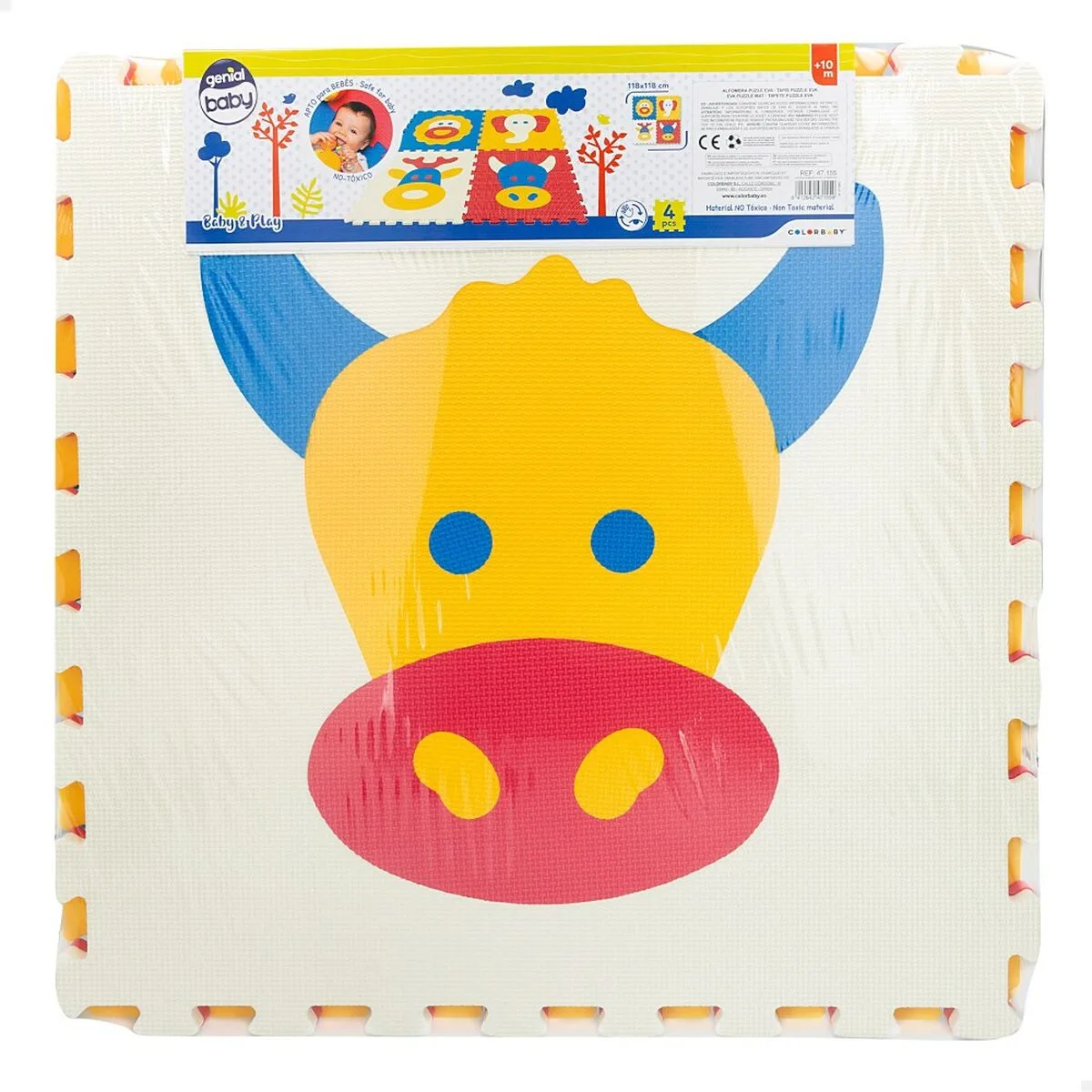 Tapis puzzle colorbaby 4 pieces animaux 118 x 118 cm eva 2 unites s890282754. Diaytar capitalise sur la diversité : notre force est de vous offrir un choix immense sans jamais sacrifier la qualité