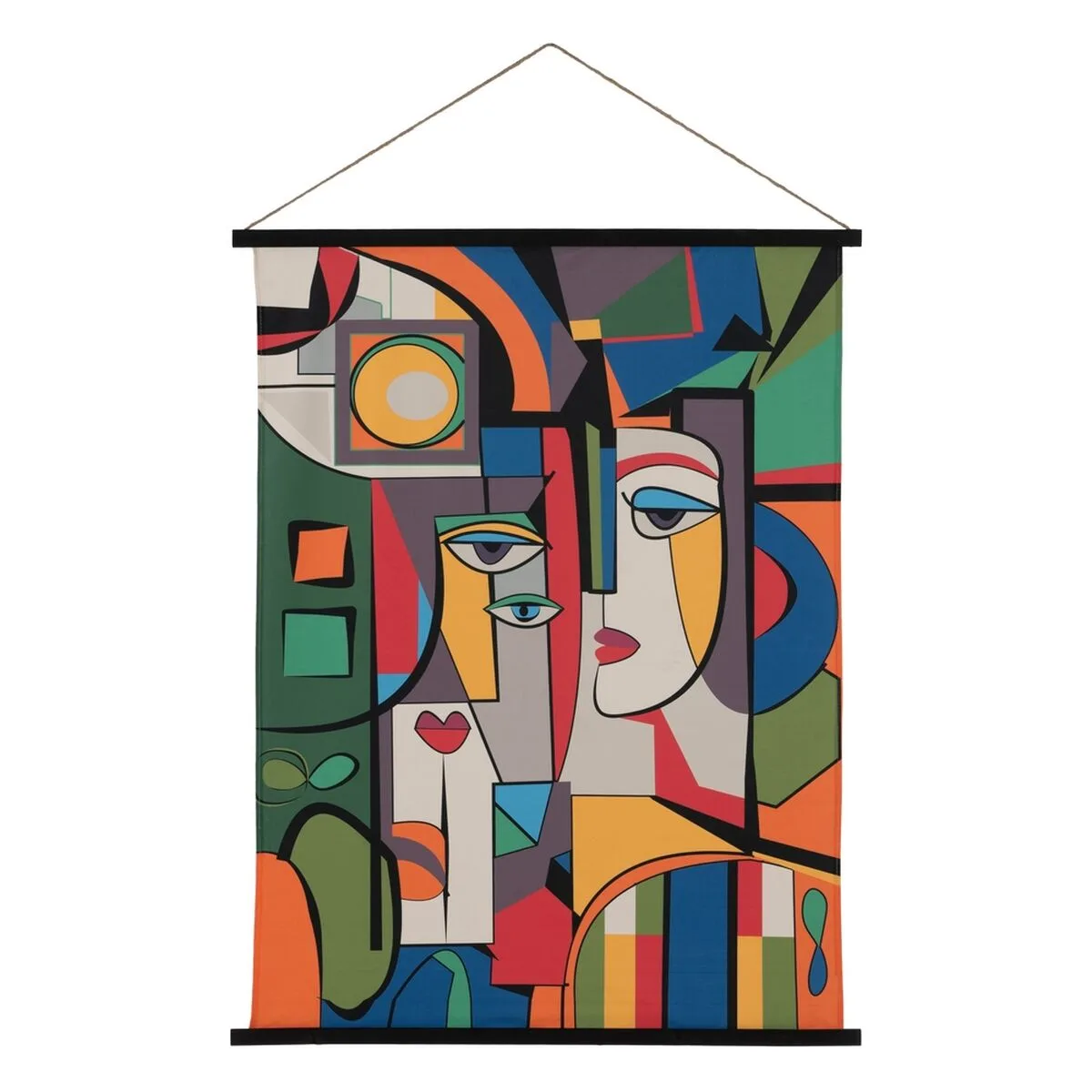 Tapisserie multicouleur chanvre bois d epicea tissu abstrait 90 x 1 7 x 120 cm s880632112. Diaytar, c'est l'assurance de découvrir des produits que vous ne trouverez nulle part ailleurs, tous domaines confondus