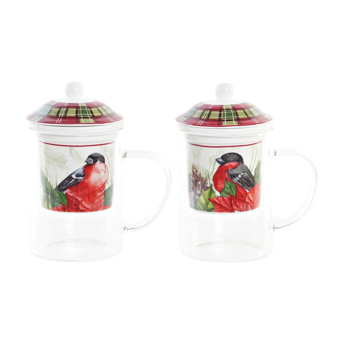 Tasse a infusion dkd home decor oiseau verre porcelaine rouge 300 ml 2 unites s303526339. Diaytar, c'est l'histoire d'une passion pour les bons produits, quels qu'ils soient, et du désir de les partager avec vous