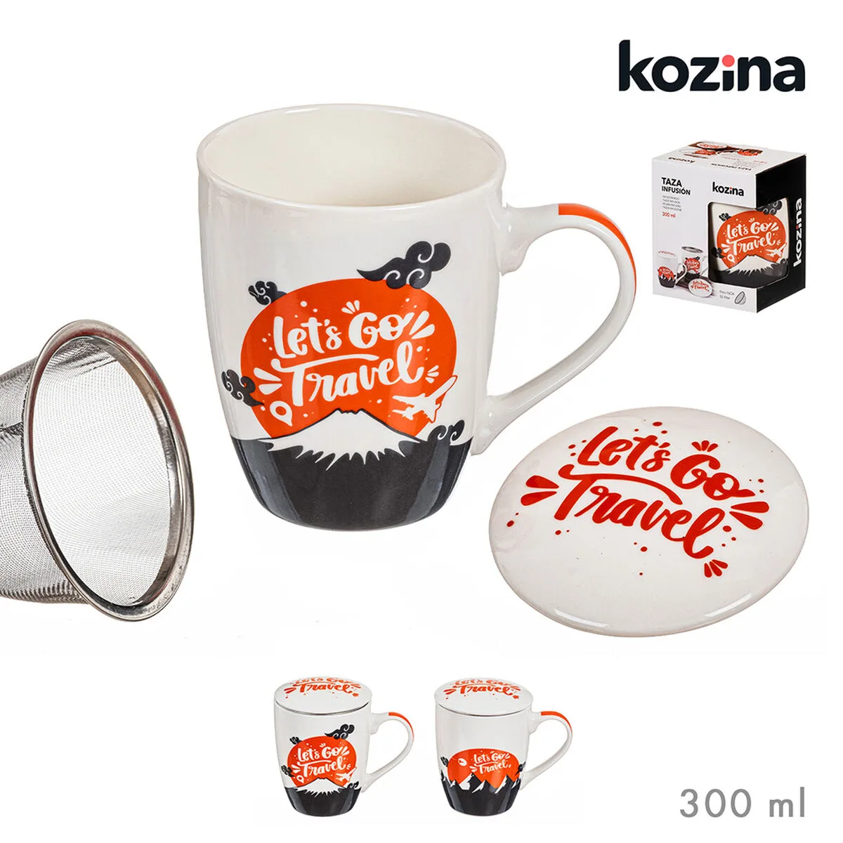 Tasse a infusion kozina 300 ml s792906214. Diaytar vous connecte à l'essentiel et au superflu stylé : une gamme complète de produits pour tous vos besoins et envies