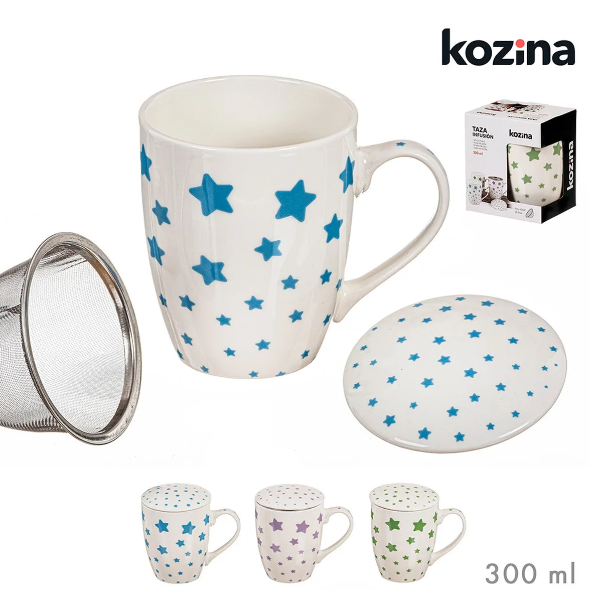Tasse a infusion kozina 300 ml s792906584. Diaytar, c'est votre garantie contre la déception. Des produits testés et approuvés, pour un shopping en toute sérénité.