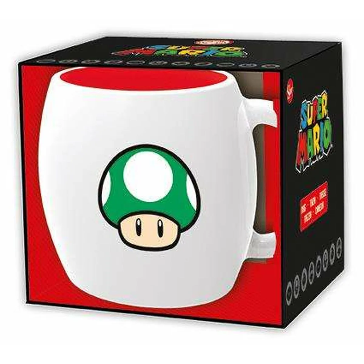 Tasse avec boite super mario 1 up ceramique 360 ml s242996234. Notre philosophie Diaytar : vous offrir une plateforme unique où produits généraux, tendances et technologies convergent harmonieusement