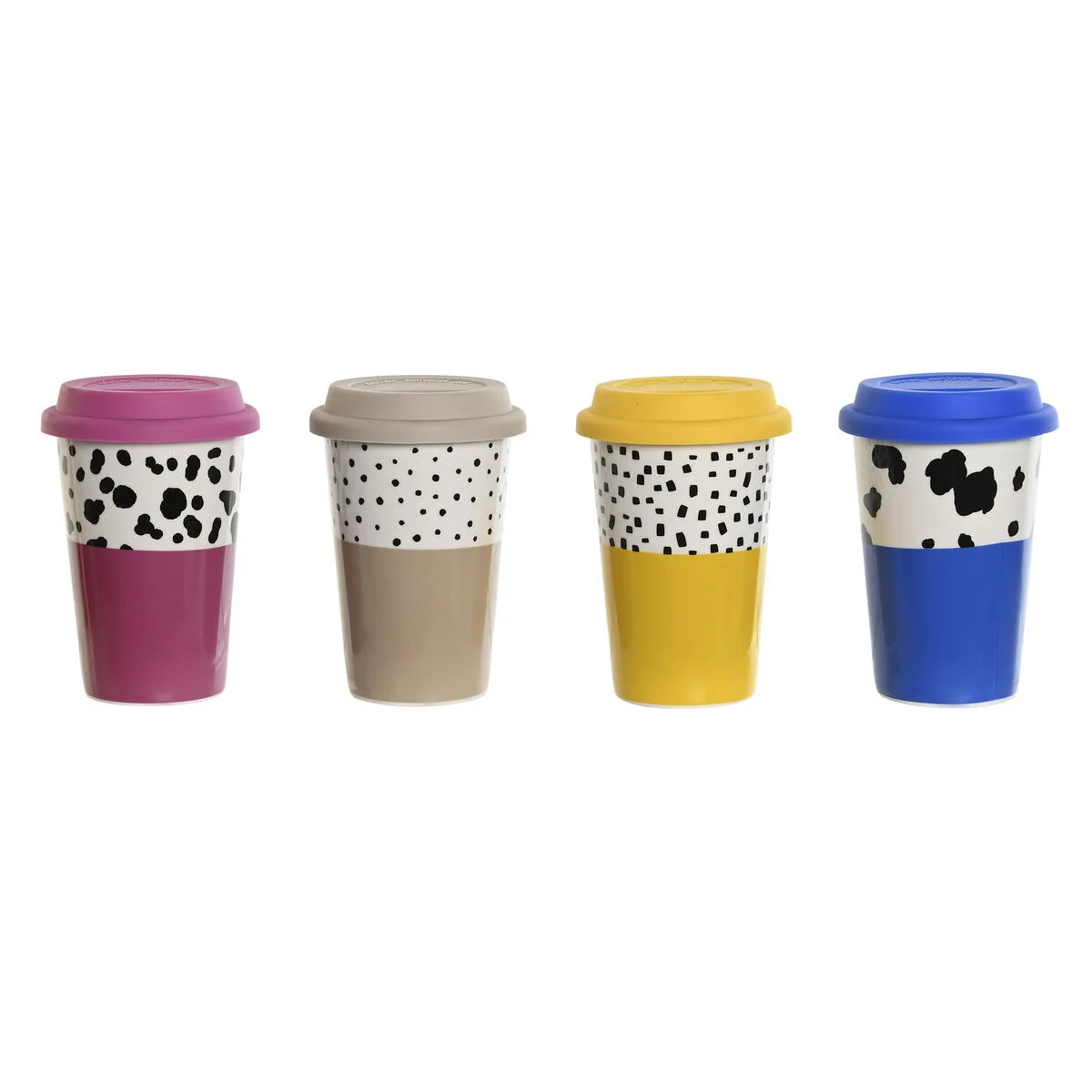 Tasse avec couvercle dkd home decor multicouleur animaux urbaine 400 ml 4 unites s304478065. Diaytar a été conçu pour ceux qui voient le shopping en ligne comme une source d'inspiration et de solutions pratiques