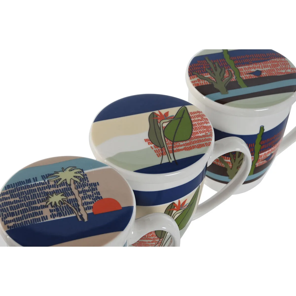 Tasse avec filtre pour infusions home esprit bleu vert acier inoxydable porcelaine tropical 380 ml 3 unites s305552251. Diaytar se positionne comme le carrefour des produits innovants, qu'ils relèvent de la tech, de la maison ou du quotidien