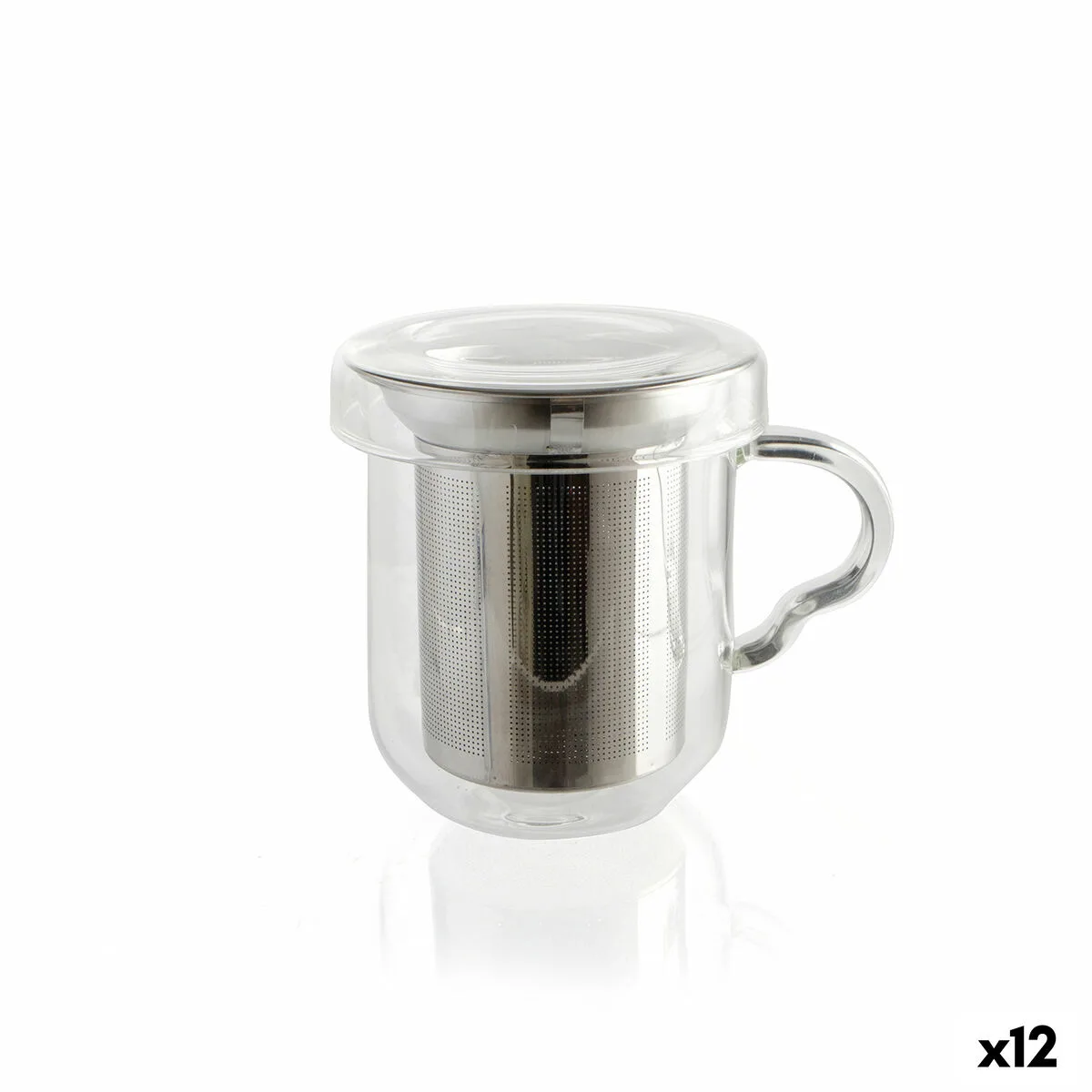 Tasse avec filtre pour infusions quid serenia transparent verre acier inoxydable 350 ml 12 unites s270773485. Explorez Diaytar et laissez-vous surprendre par notre diversité de produits.