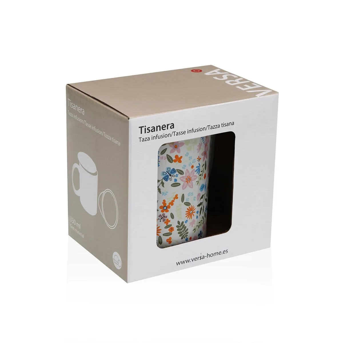 Tasse avec filtre pour infusions versa fleurs s341447524. Diaytar cultive l'art du bien-être à travers ses produits soigneusement choisis.