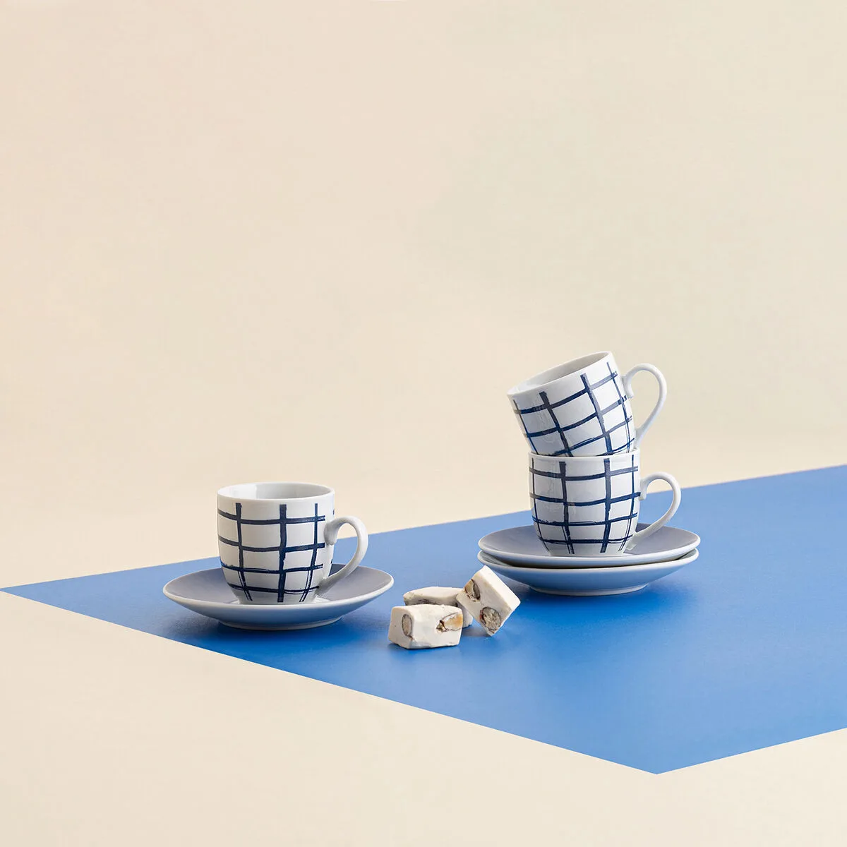 Tasse avec sous tasse quid kansas bleu ceramique 90 ml 6 unites s271308643. Diaytar Mode : Où l'élégance rencontre l'originalité pour un style unique.